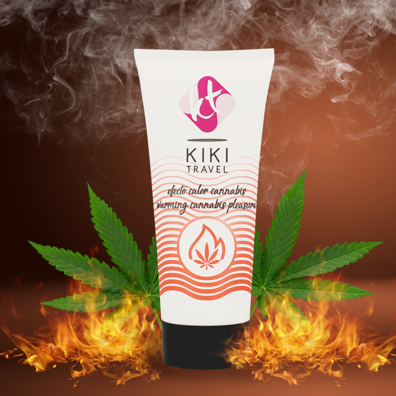 KIKÍ TRAVEL - CANNABIS LUBRIFIANT EFFET CHAUD 50 ML - Sensualia
