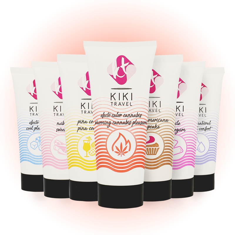 KIKÍ TRAVEL - CANNABIS LUBRIFIANT EFFET CHAUD 50 ML - Sensualia