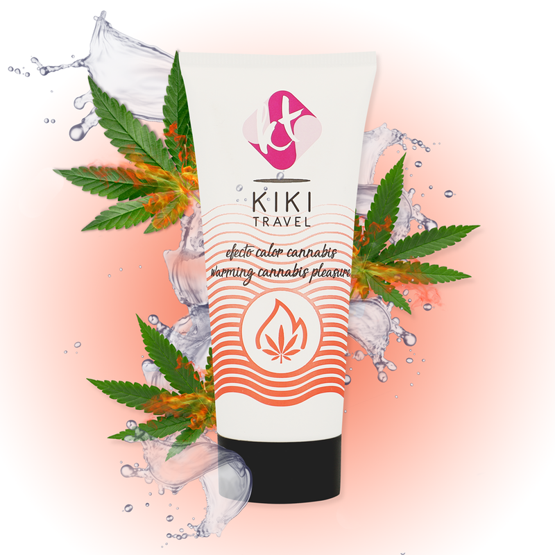 KIKÍ TRAVEL - CANNABIS LUBRIFIANT EFFET CHAUD 50 ML - Sensualia
