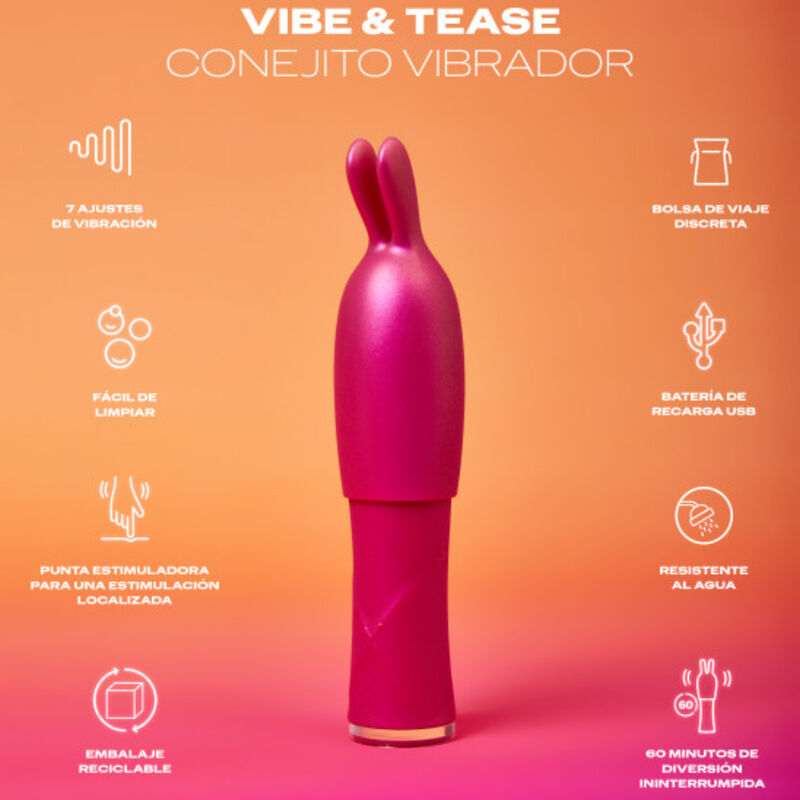 DUREX - TOY VIBRATEUR VIBE & TEASE - Sensualia