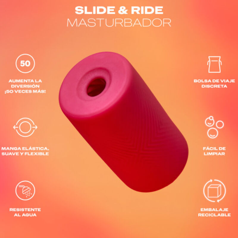 DUREX - TOY MASTURBATEUR SLIDE & RIDE - Sensualia