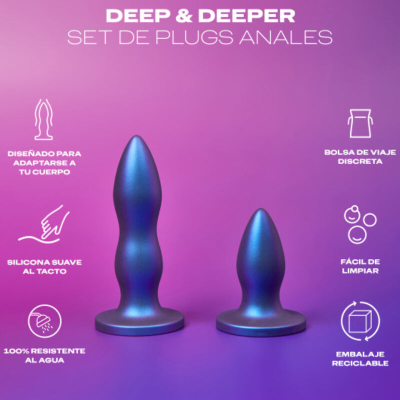 DUREX - TOY SET PLUG ANAL DEEP & DEEPER - Sensualia