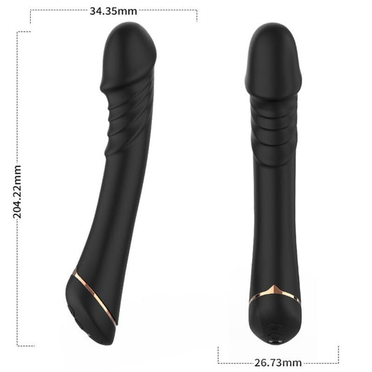 ARMONY - GODE VIBRATEUR SILICONE NOIR - Sensualia