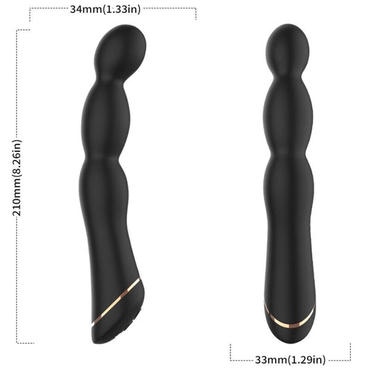 ARMONY - VIBRATEUR BAMBU RÉGLABLE NOIR - Sensualia