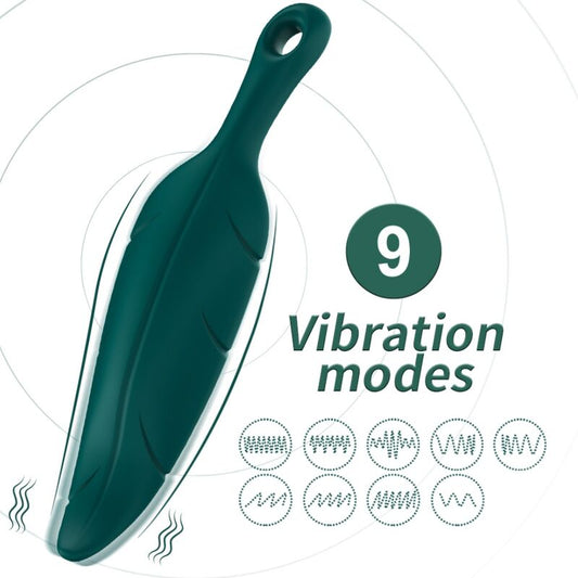 ARMONY - STIMULATEUR & VIBRATEUR VERT FEUILLE - Sensualia