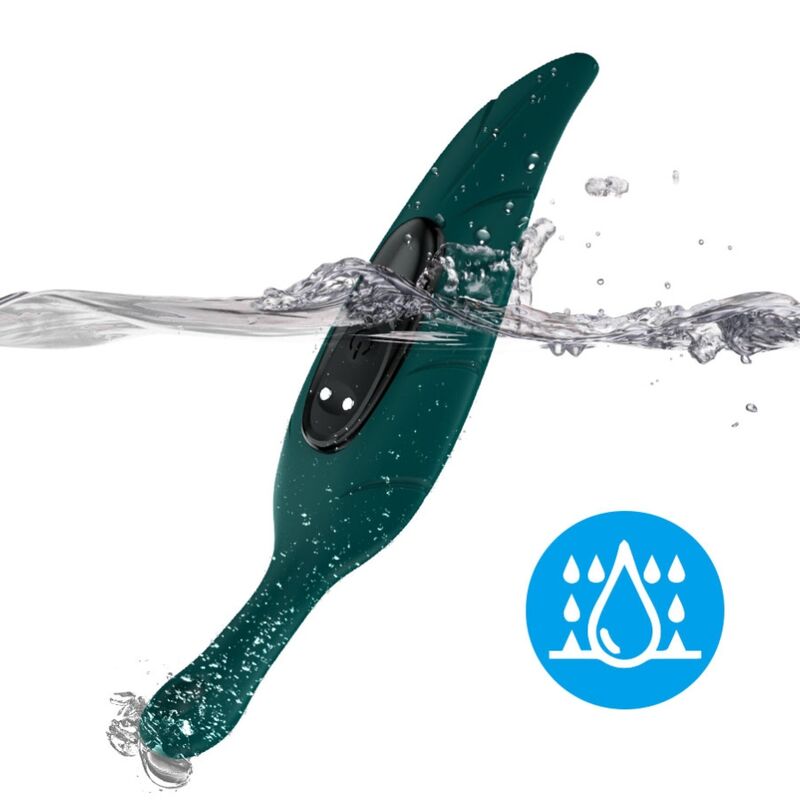 ARMONY - STIMULATEUR & VIBRATEUR VERT FEUILLE - Sensualia