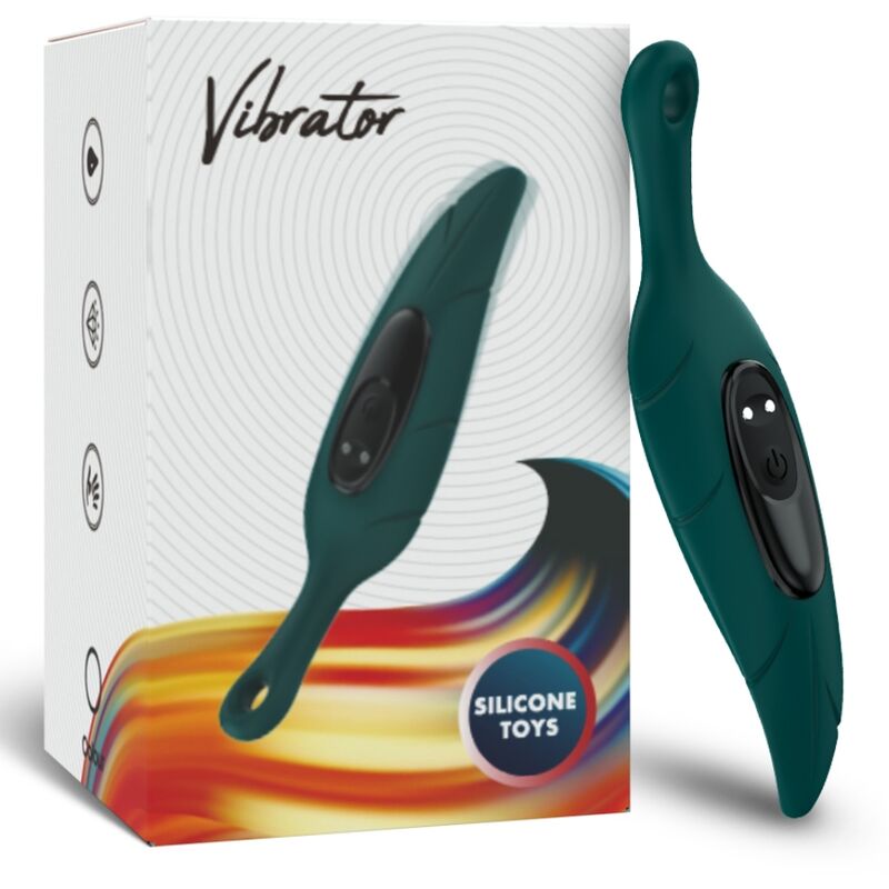 ARMONY - STIMULATEUR & VIBRATEUR VERT FEUILLE - Sensualia