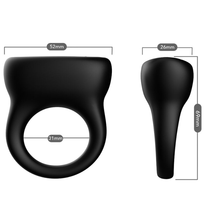 ARMONY - ANNEAU VIBRATEUR NOIR ARMONY FOR HIM