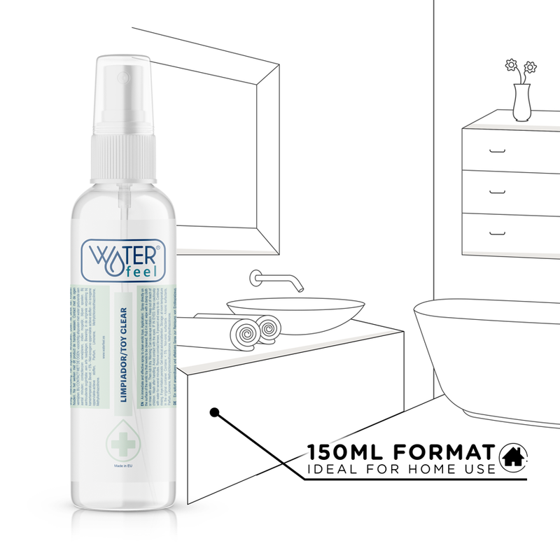 WATERFEEL - NETTOYANT POUR JOUETS STÉRILE 150 ML - Sensualia