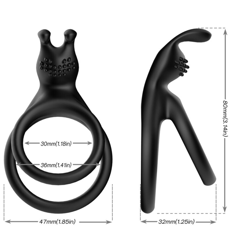 ARMONY - ANNEAU LAPIN DOUBLE TENSY LUMINEUX ARMONY FOR HIM