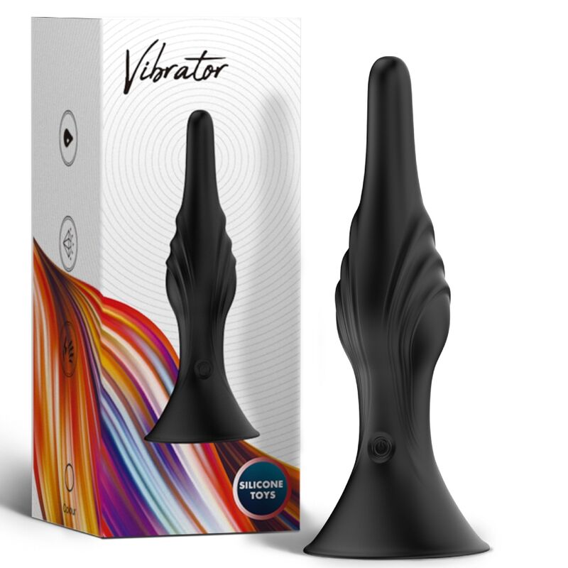 ARMONY - VIBRATEUR & PLUG ANAL TÉLÉCOMMANDE NOIR - Sensualia