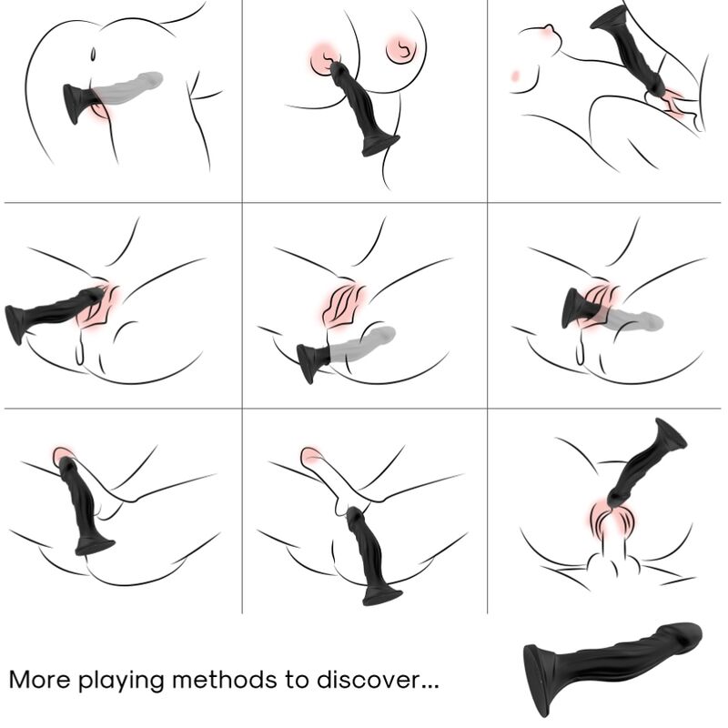 ARMONY - GODE VIBRATEUR & PLUG ANAL TÉLÉCOMMANDE NOIR - Sensualia