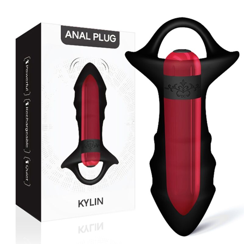 ARMONY - VIBRATEUR À DOIGTS KYLIN ET TÉLÉCOMMANDE DE PLUG ANAL NOIR - Sensualia