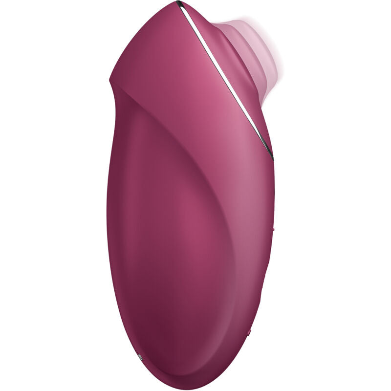 SATISFYER - TAP & CLIMAX 1 VIBRADOR LAY-ON ROJO - Sensualia
