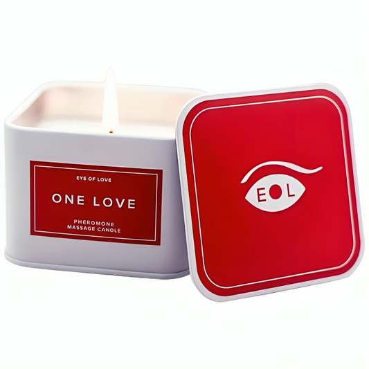 EYE OF LOVE - BOUGIE DE MASSAGE ONE LOVE POUR FEMME 150 ML - Sensualia