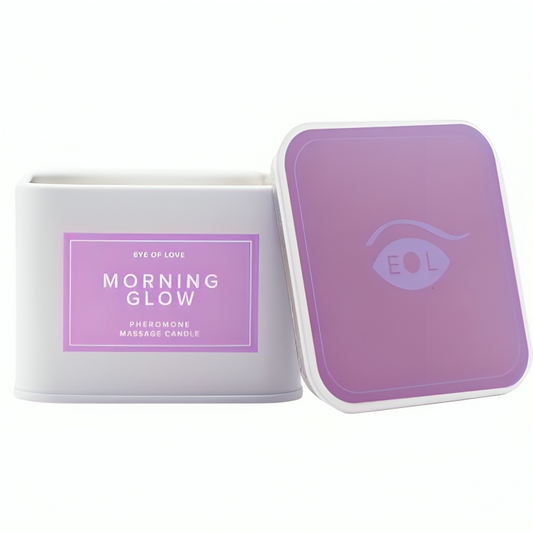 EYE OF LOVE - BOUGIE DE MASSAGE MORNING GLOW POUR FEMME 150 ML - Sensualia