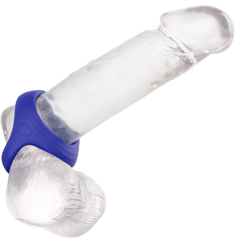 CALEXOTICS - ADMIRAL COCK BALL DOUBLE ANNEAU BLEU - Sensualia