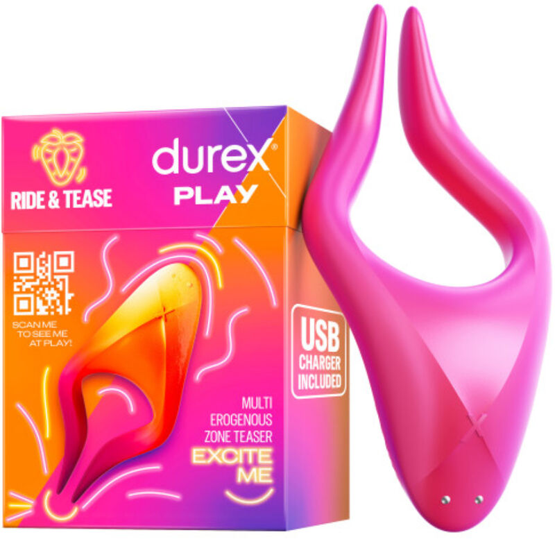 DUREX - JOUET MULTI-STIMULATEUR RIDE & TEASE - Sensualia