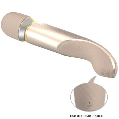 PRETTY LOVE - MASSEUR 7 MODES DE VIBRATION CHAMPAGNE - Sensualia