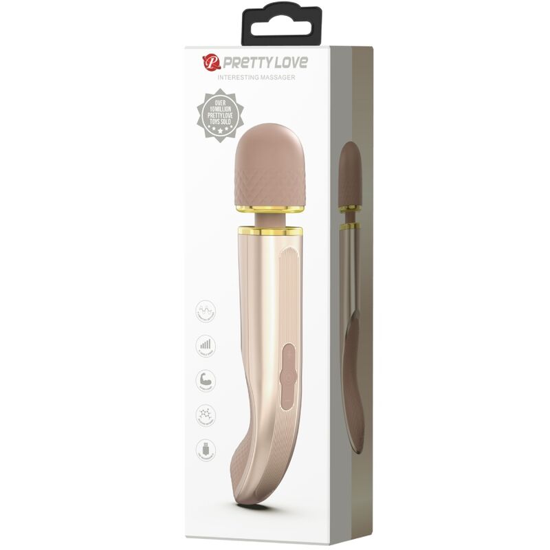 PRETTY LOVE - MASSEUR 7 MODES DE VIBRATION CHAMPAGNE - Sensualia
