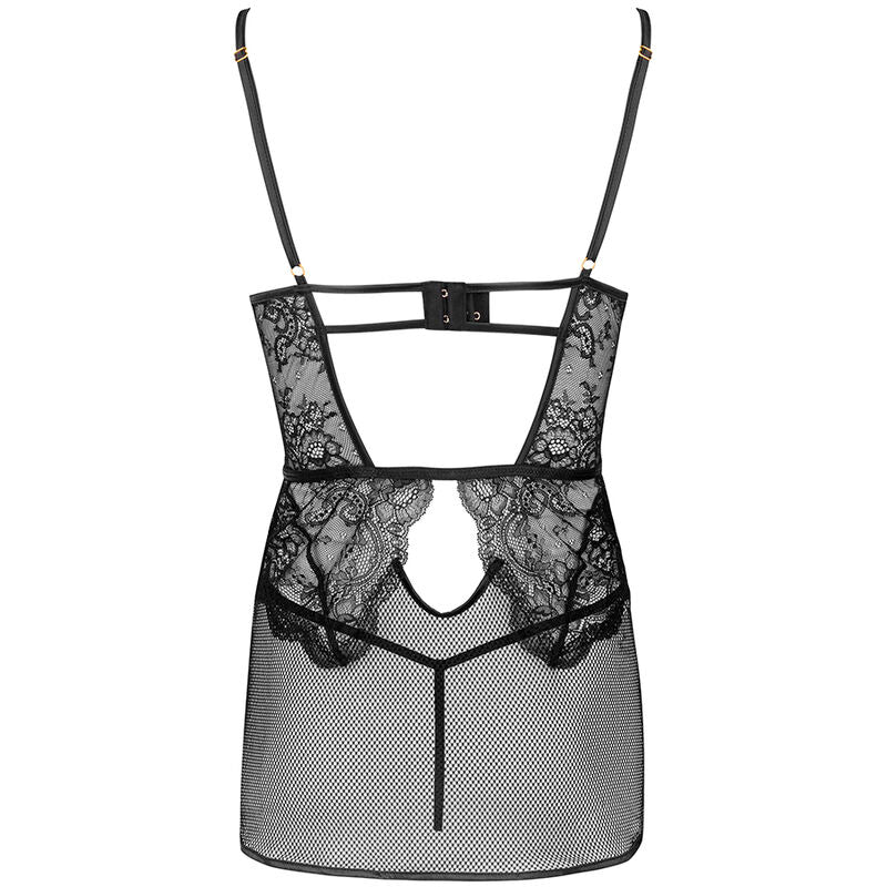 LIVCO CORSETTI FASHION - BARIRIN LC 90633 FALDA + PANTY NEGRO - Sensualia