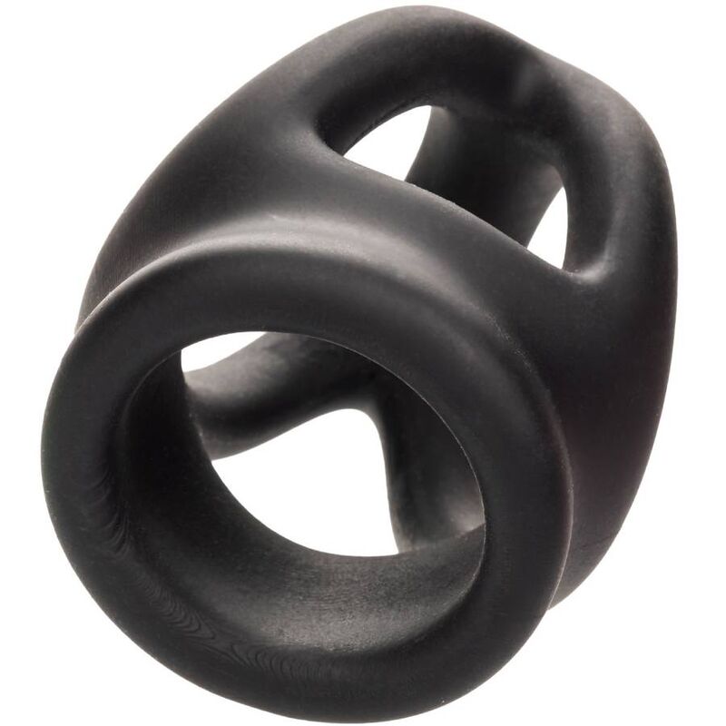 CALEXOTICS - ALPHA BAGUE DUAL CAGE NOIR - Sensualia