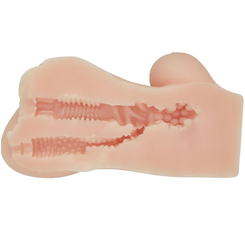 CRAZY BULL - VIBRATEUR VAGIN ET ANUS RÉALISTE HANNAH - Sensualia