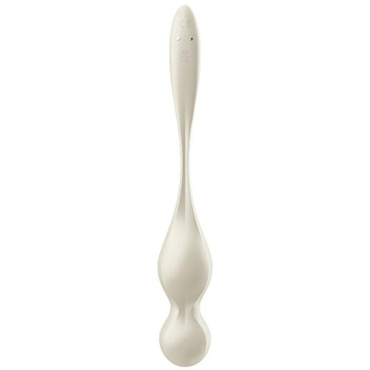 SATISFYER - BALLES VIBRANTES DE KEGEL LOVE BIRDS BLANCHES - Sensualia