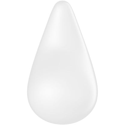 SATISFYER - DEW DROP VIBRADOR LAY-ON BLANCO - Sensualia