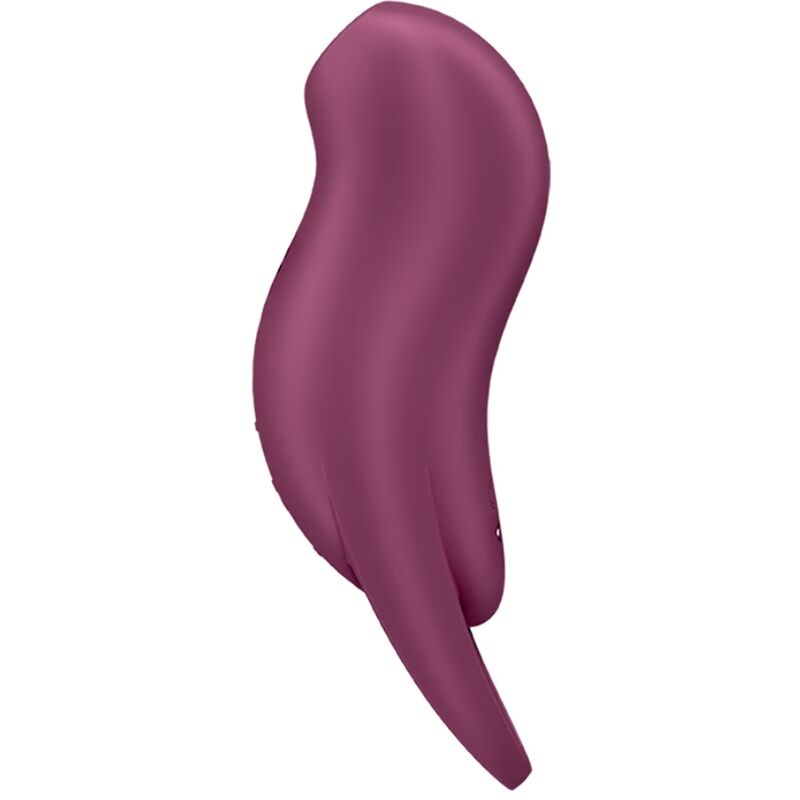 SATISFYER - POCKET PRO 1 STIMULATEUR DE CLITORIS GRENAT - Sensualia