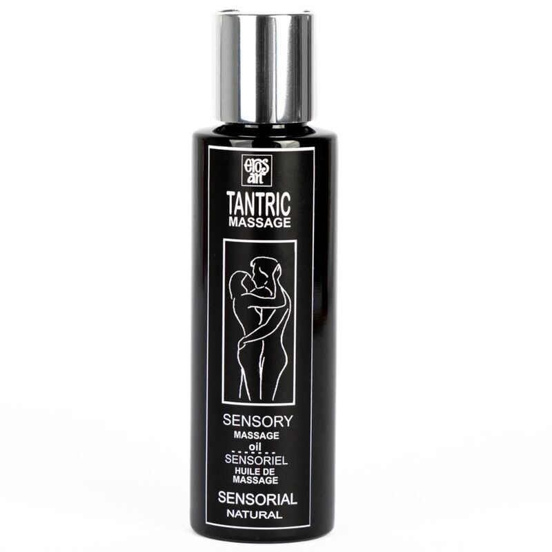 EROS-ART - HUILE DE MASSAGE TANTRIQUE NATURELLE ET APHRODISIAQUE NEUTRE 100 ML - Sensualia