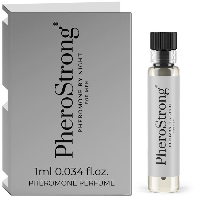 PHEROSTRONG - PARFUM DE NUIT AUX PHÉROMONES POUR HOMMES 1 ML - Sensualia