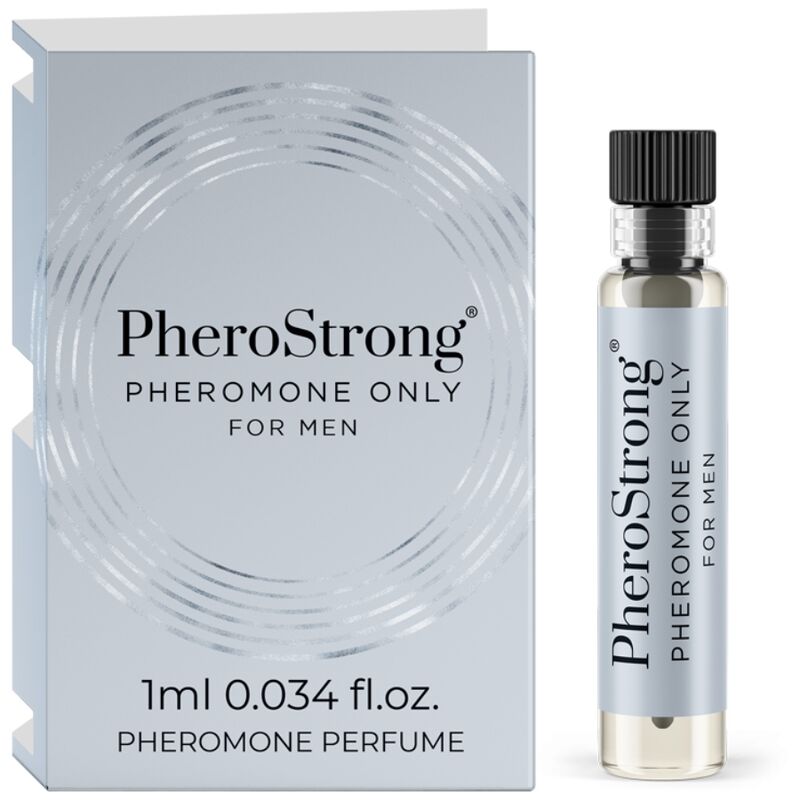PHEROSTRONG - PARFUM AUX PHÉROMONES UNIQUEMENT POUR HOMMES 1 ML - Sensualia