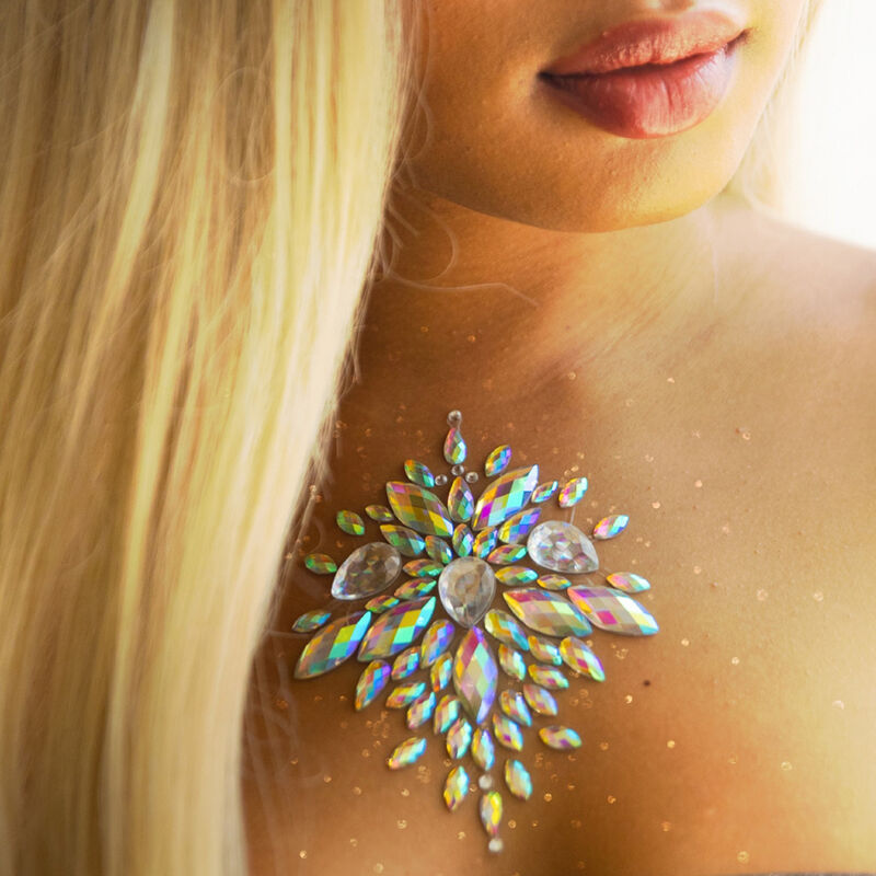 LEG AVENUE - BIJOU DE CORPS ADHÉSIF CÉLESTE - Sensualia