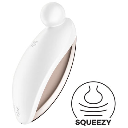 SATISFYER - SPOT ON 2 VIBRATEUR LAY-ON BLANC - Sensualia