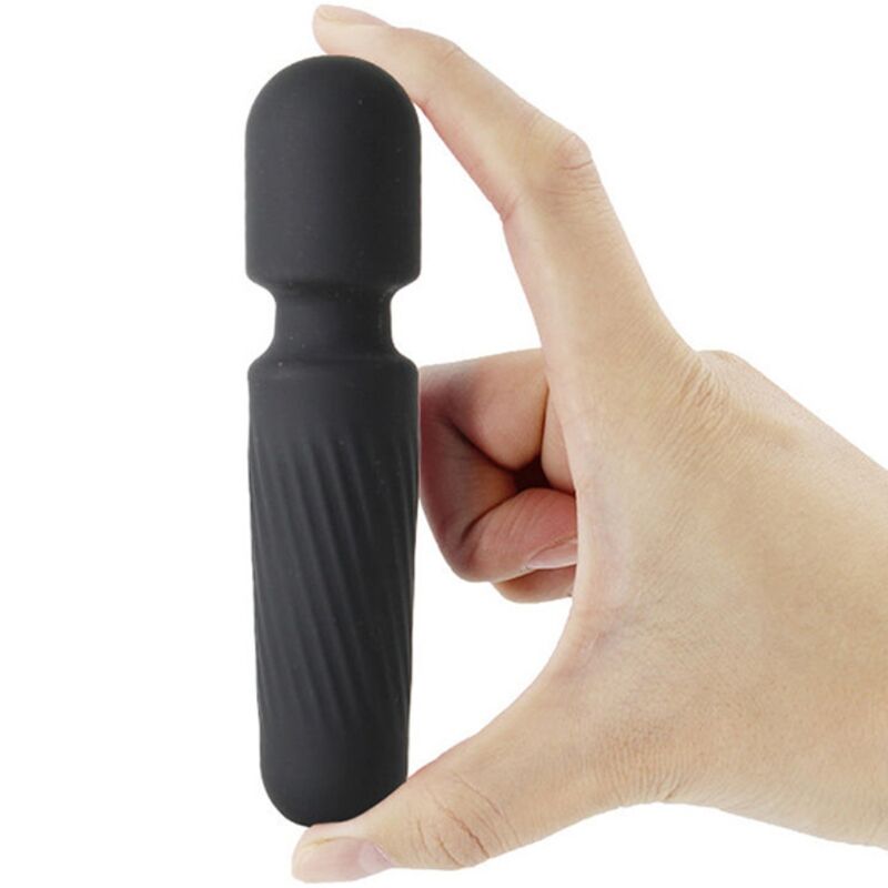 ARMONY - YOUR MAGIC MASSEUR & VIBRATEUR RECHARGEABLE 10 VIBRATIONS NOIR - Sensualia