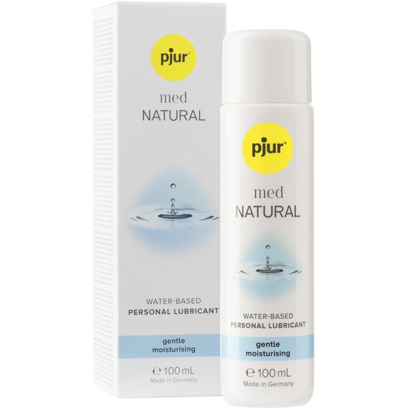 PJUR - MED LUBRIFIANT NATUREL  BASE EAU 100 ML - Sensualia