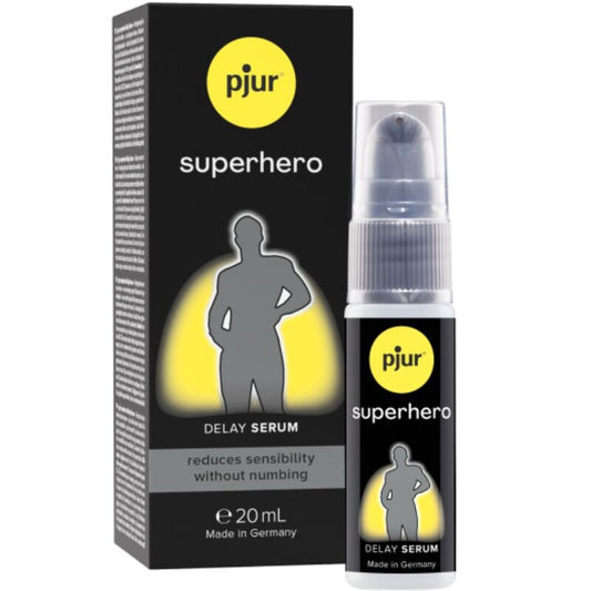 PJUR - SUPERHÉROS SÉRUM RETARDANT CONCENTRÉ 20 ML - Sensualia