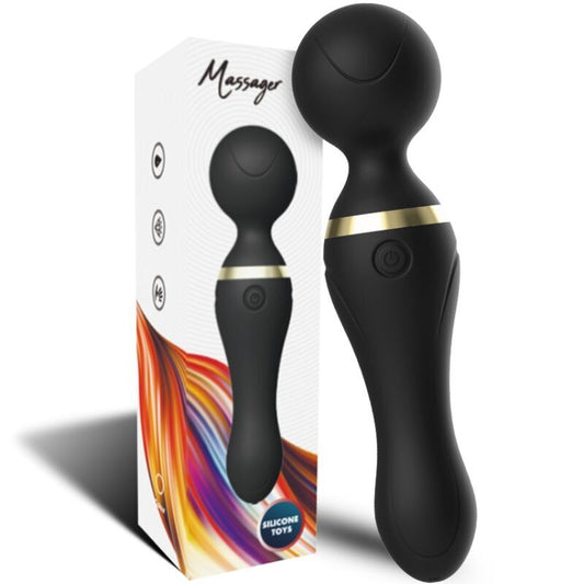 ARMONY - FREEZA MASSAGER & VIBRATEUR TÊTE SUPER FLEXIBLE NOIR ARMONY MASSAGERS