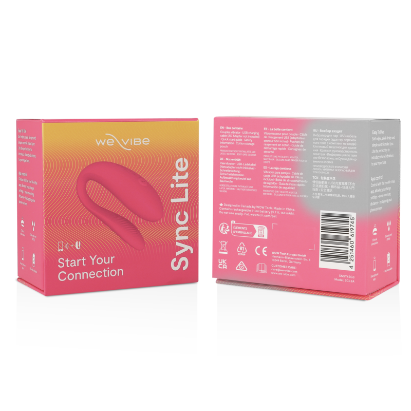 WE-VIBE - SYNC LITE ESTIMULADOR CLITORIS ROSA - Sensualia