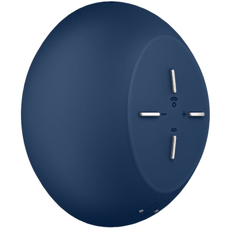 SATISFYER - AIR POWER 4 STIMULATEUR & VIBRATEUR 12 VIBRATIONS BLEU - Sensualia