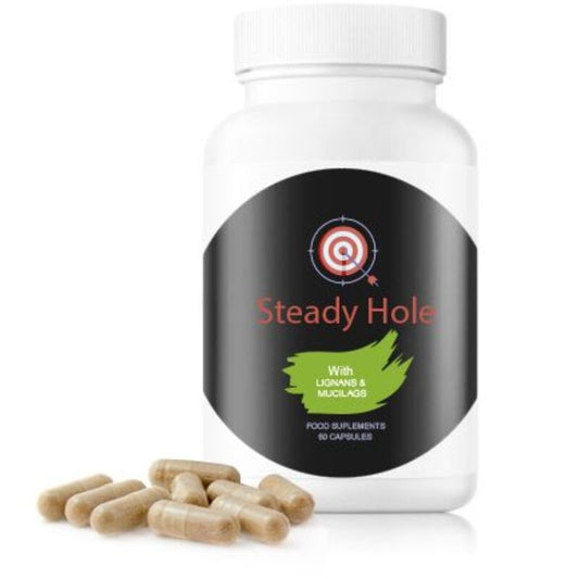 500 COSMETICS -CAPSULES U-STEADY HOLE POUR LA SANTE DU TRANSIT INTESTINAL - 60 CAPSULES - Sensualia