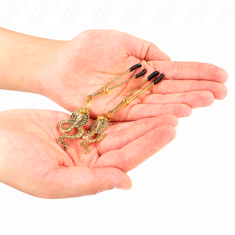 KINK - PINCES À METELIERS PENDENTIF COBRA 6 CM - Sensualia