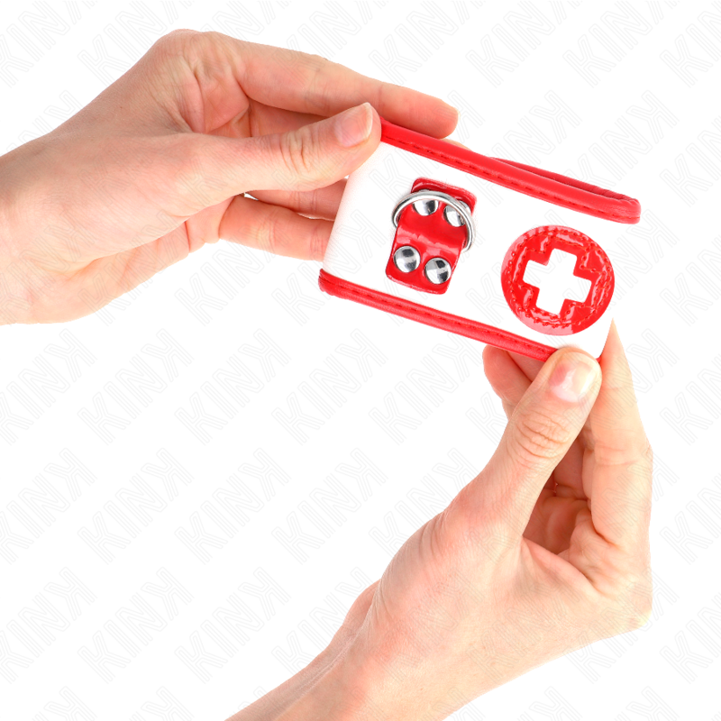 KINK - MINI APPUI-POIGNETS D'INFIRMIÈRE RÉGLABLE 18-23 CM X 5 CM - Sensualia