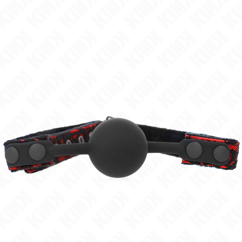 KINK - BOULE SILICONE SCANDALE 4 CM GAG MODÈLE 1 65 x 2 CM - Sensualia