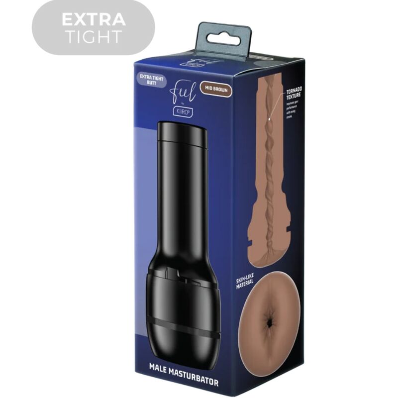 KIIROO - FEEL STROKER FESSES EXTRA SERREES MARRON MOYEN - Sensualia