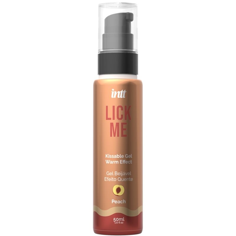 INTT - GEL COMESTIBLE LICK ME PEACH EFFET CHALEUREUX - Sensualia