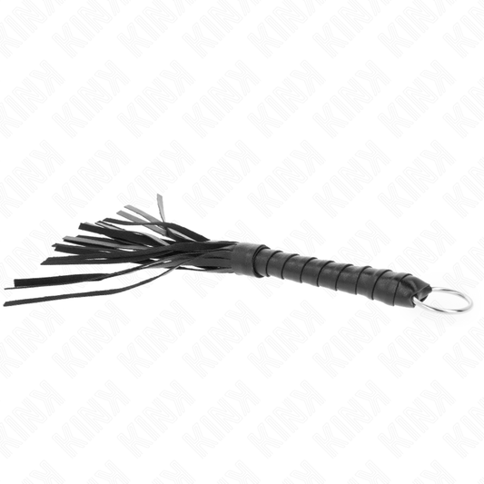 KINK - SIMPLE MINI FOUET NOIR 28 CM - Sensualia