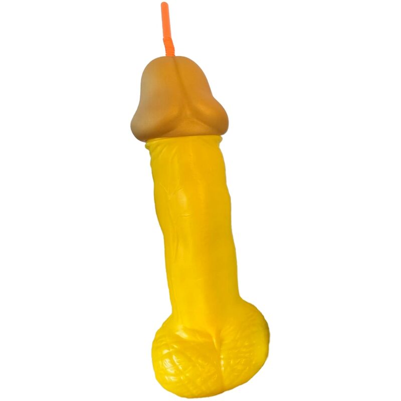 DIABLO PICANTE - COUPE PÉNIS EN PLASTIQUE JAUNE - Sensualia