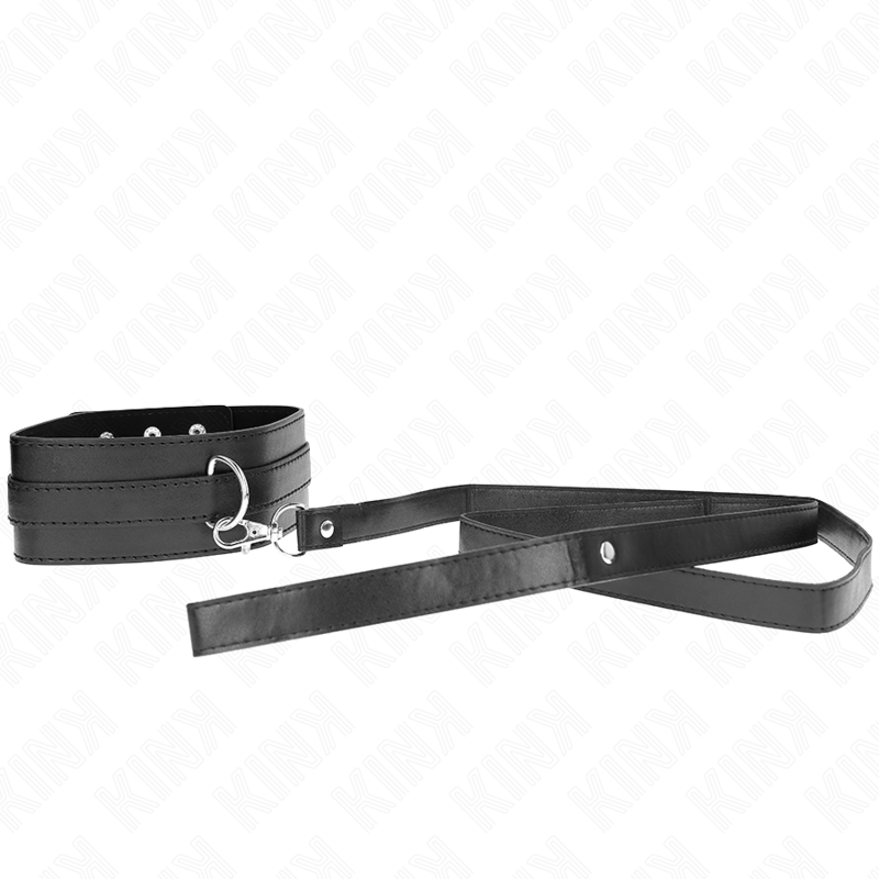 KINK - COLLIER AVEC CEINTURE 116 CM MODÈLE 1 RÉGLABLE 36-43 CM X 5 CM - Sensualia
